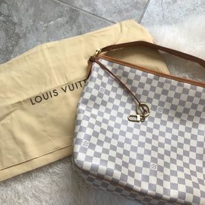 Louis Vuitton Delightful MM in Damier Azur